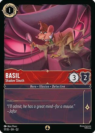Image of Basil - Shadow Sleuth (17/35) - Illumineers Quest Palace Heist