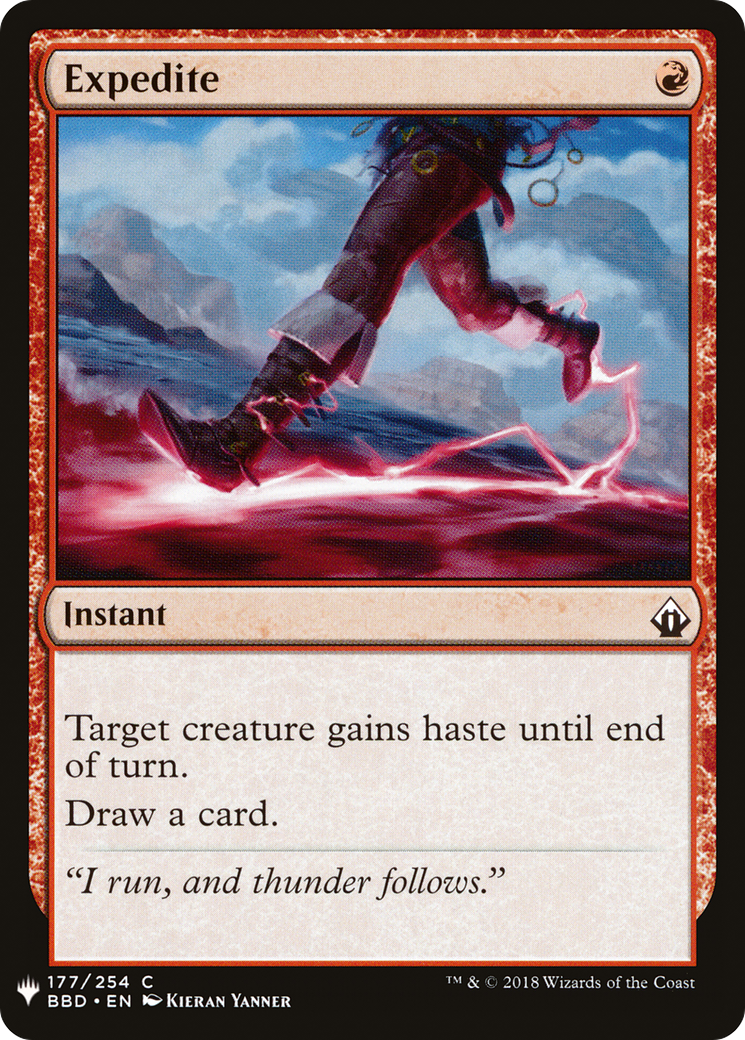 Image of Expedite (LIST-177) - The List