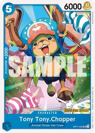 Image of Tony Tony.Chopper (OP11-053) - A Fist of Divine Speed Release Event Cards
