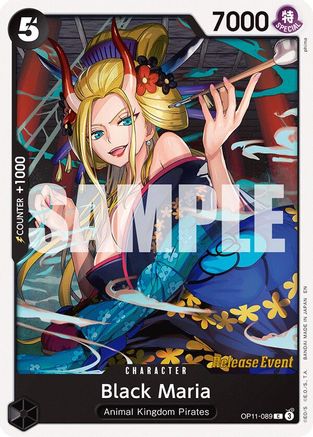 Image of Black Maria (OP11-089) - A Fist of Divine Speed Release Event Cards
