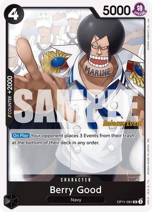 Image of Berry Good (OP11-091) - A Fist of Divine Speed Release Event Cards