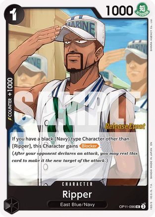 Image of Ripper (OP11-096) - A Fist of Divine Speed Release Event Cards