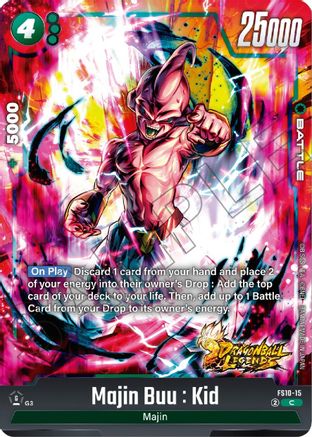 Image of Majin Buu : Kid (FS10-15) - Starter Deck 10 Giblet
