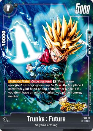 Image of Trunks : Future (FS09-11) - Starter Deck 9 Shallot