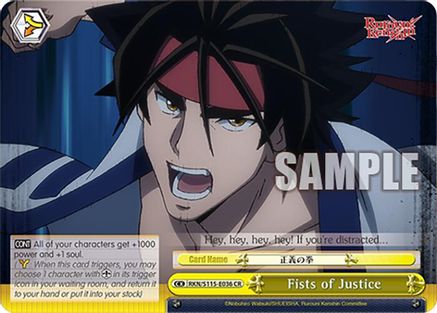 Image of Fists of Justice (RKN/S115-E036 CR) - Rurouni Kenshin
