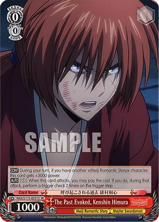 Image of The Past Evoked, Kenshin Himura (SR) (RKN/S115-E051S SR) - Rurouni Kenshin