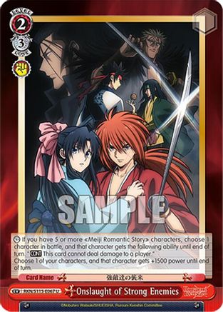 Image of Onslaught of Strong Enemies (RKN/S115-E067 U) - Rurouni Kenshin