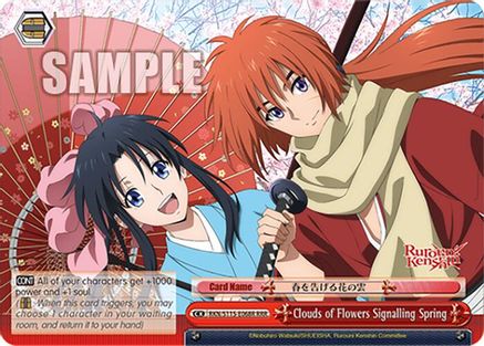 Image of Clouds of Flowers Signalling Spring (RRR) (RKN/S115-E068R RRR) - Rurouni Kenshin