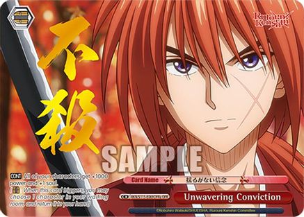 Image of Unwavering Conviction (A) (OFR) (RKN/S115-E069OFRa OFR) - Rurouni Kenshin