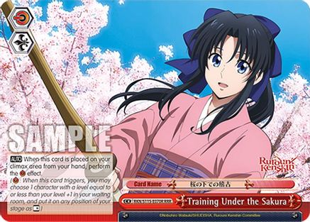 Image of Training Under the Sakura (RRR) (RKN/S115-E070R RRR) - Rurouni Kenshin