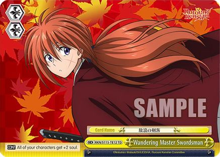 Image of Wandering Master Swordsman (RKN/S115-TE12 TD) - Rurouni Kenshin