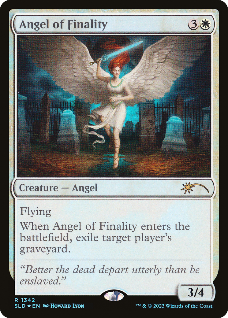 Image of Angel of Finality (SLD-1342) - Secret Lair Drop Foil