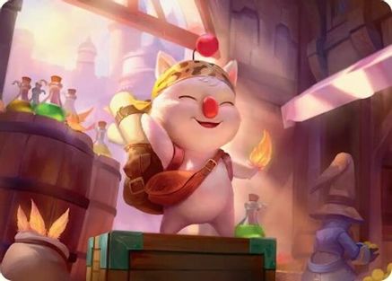 Image of Stiltzkin, Moogle Merchant Art Card (AAFIN-003) - Art Series: FINAL FANTASY
