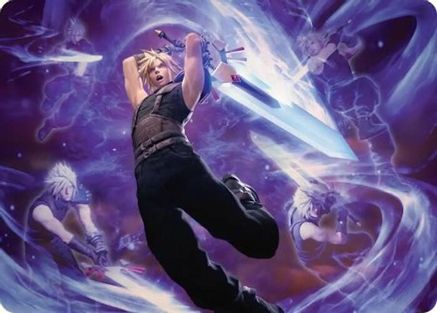 Image of Cloud's Limit Break Art Card (AAFIN-023) - Art Series: FINAL FANTASY