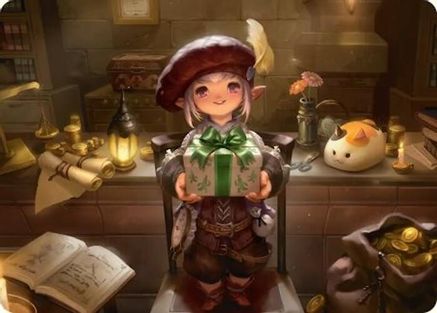 Image of Tataru Taru Art Card (AAFIN-025) - Art Series: FINAL FANTASY