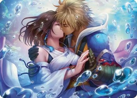 Image of Together Forever Art Card (AAFIN-032) - Art Series: FINAL FANTASY