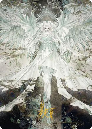 Image of Hydaelyn, the Mothercrystal Art Card (Gold-Stamped Signature) (AAFIN-034) - Art Series: FINAL FANTASY