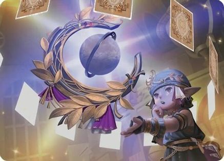 Image of Astrologian's Planisphere Art Card (AAFIN-004) - Art Series: FINAL FANTASY