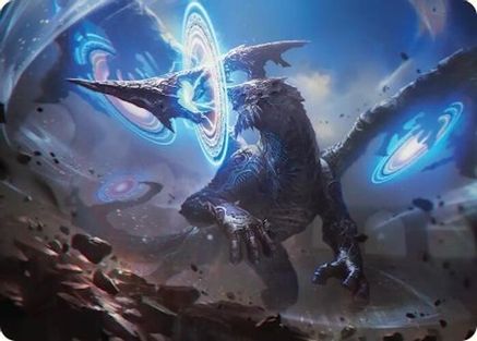 Image of Yiazmat, Ultimate Mark Art Card (AAFIN-007) - Art Series: FINAL FANTASY