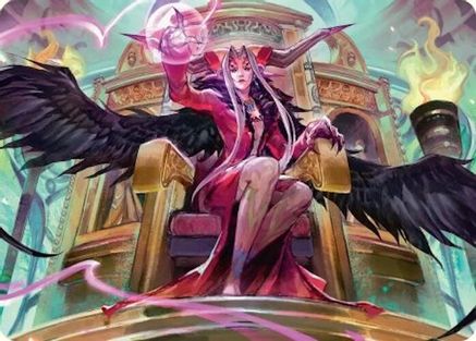 Image of Sorceress's Schemes Art Card (AAFIN-009) - Art Series: FINAL FANTASY