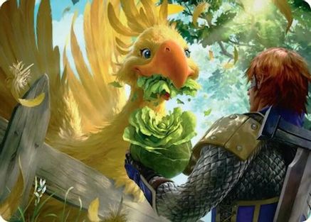 Image of Gysahl Greens Art Card (AAFIN-010) - Art Series: FINAL FANTASY