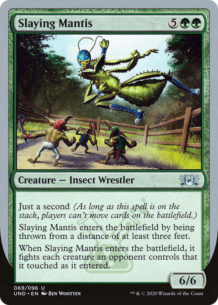 Image of Slaying Mantis (UND-069) - Unsanctioned