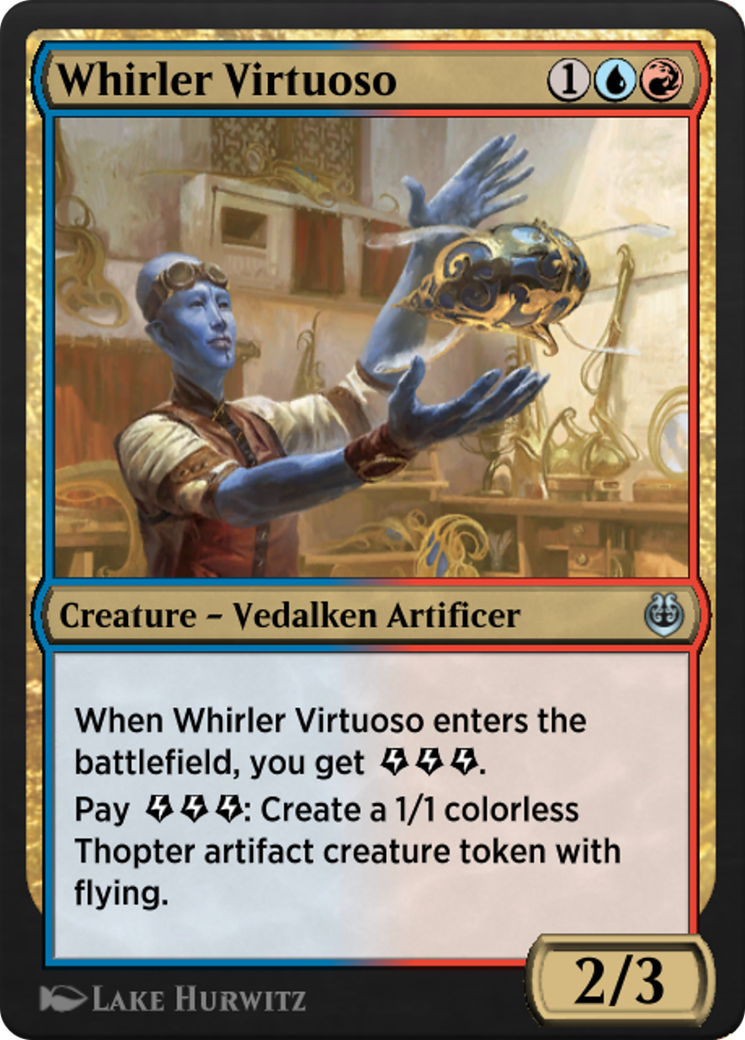 Image of Whirler Virtuoso (KLR-215) - Kaladesh Remastered
