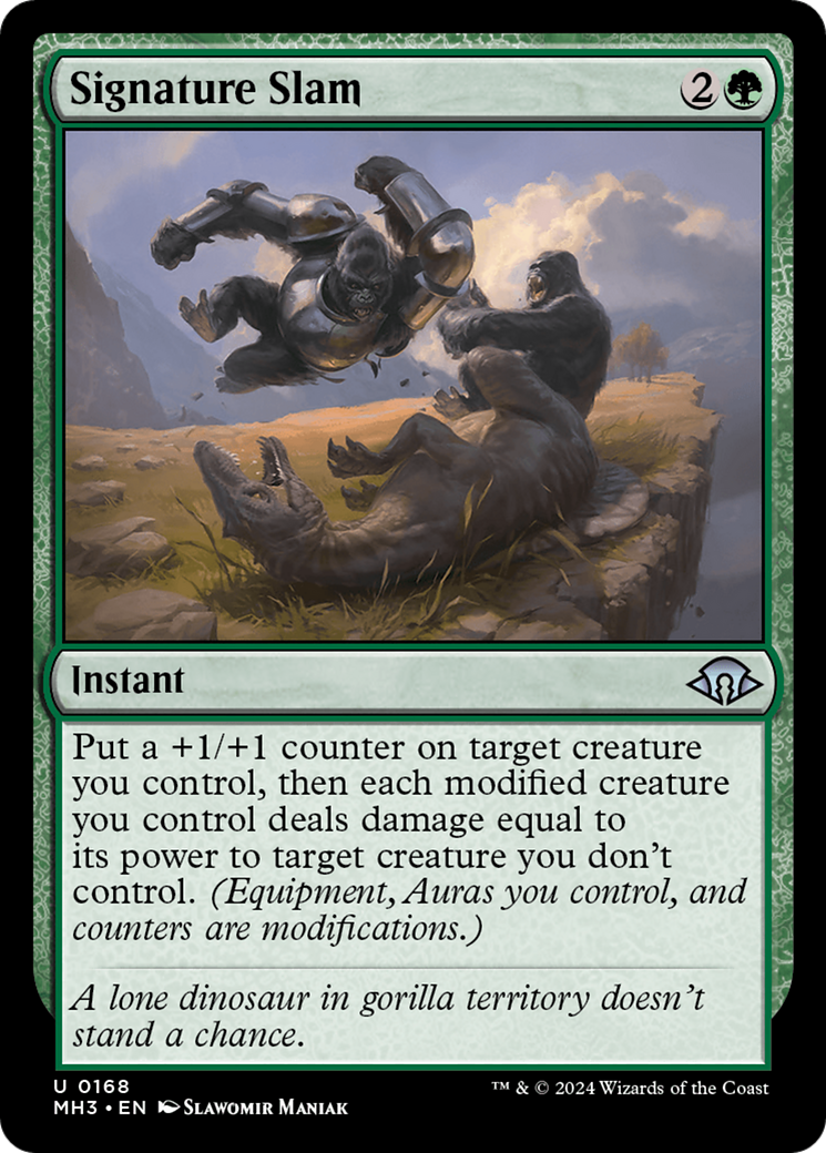 Image of Signature Slam (MH3-168) - Modern Horizons 3