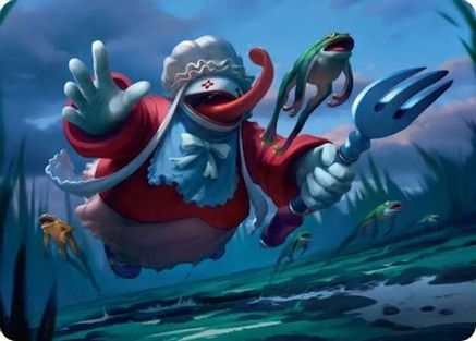 Image of Quina, Qu Gourmet Art Card (AAFIN-011) - Art Series: FINAL FANTASY
