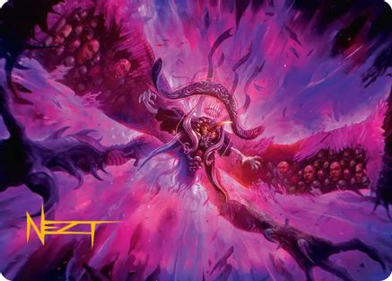 Image of Hades, Sorcerer of Eld Art Card (Gold-Stamped Signature) (AAFIN-012) - Art Series: FINAL FANTASY
