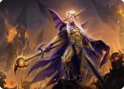 Image of The Emperor of Palamecia Art Card (AAFIN-013) - Art Series: FINAL FANTASY