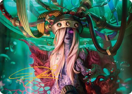 Image of Jenova, Ancient Calamity Art Card (Gold-Stamped Signature) (AAFIN-014) - Art Series: FINAL FANTASY