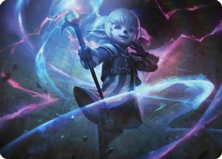 Image of Shantotto, Tactician Magician Art Card (AAFIN-016) - Art Series: FINAL FANTASY