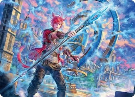 Image of G'raha Tia, Scion Reborn Art Card (19) (AAFIN-019) - Art Series: FINAL FANTASY