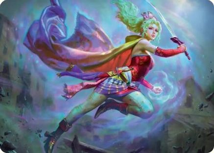 Image of Terra, Herald of Hope Art Card (AAFIN-020) - Art Series: FINAL FANTASY