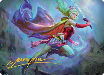 Image of Terra, Herald of Hope Art Card (Gold-Stamped Signature) (AAFIN-020) - Art Series: FINAL FANTASY