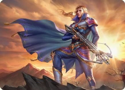 Image of Edgar, Master Machinist Art Card (AAFIN-027) - Art Series: FINAL FANTASY