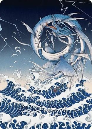 Image of Summon: Leviathan Art Card (AAFIN-038) - Art Series: FINAL FANTASY