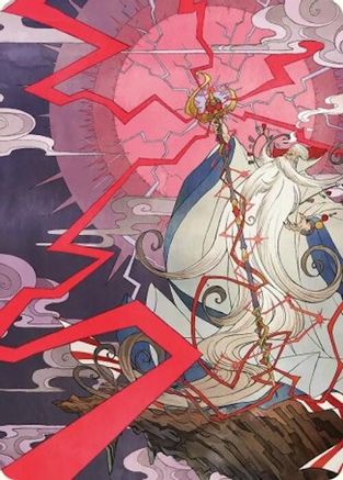 Image of Summon: Esper Ramuh Art Card (AAFIN-040) - Art Series: FINAL FANTASY