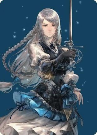 Image of Jill, Shiva's Dominant Art Card (AAFIN-043) - Art Series: FINAL FANTASY