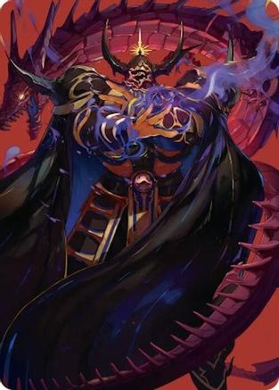 Image of Golbez, Crystal Collector Art Card (AAFIN-045) - Art Series: FINAL FANTASY