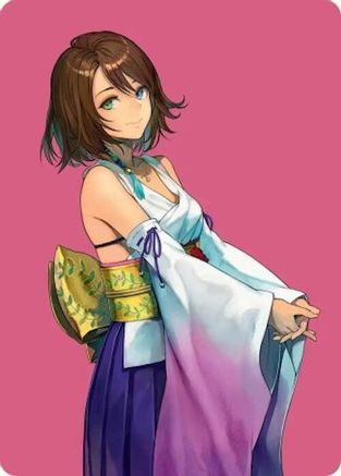 Image of Yuna, Hope of Spira Art Card (AAFIN-048) - Art Series: FINAL FANTASY