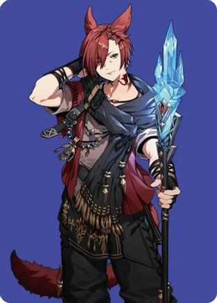 Image of G'raha Tia, Scion Reborn Art Card (51) (AAFIN-051) - Art Series: FINAL FANTASY