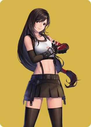 Image of Tifa, Martial Artist Art Card (AAFIN-052) - Art Series: FINAL FANTASY