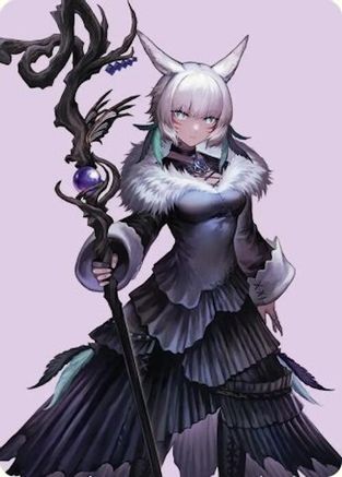 Image of Y'shtola, Night's Blessed Art Card (53) (AAFIN-053) - Art Series: FINAL FANTASY