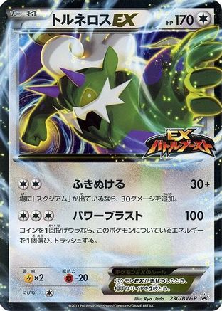 Image of Tornadus EX - 230/BW-P (230/BW-P) - BWP Promotional cards Holofoil