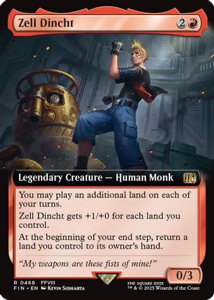 Image of Zell Dincht (Extended Art) (FIN-468) - FINAL FANTASY
