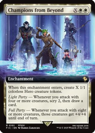 Image of Champions from Beyond (Extended Art) (FIC-101) - Commander: FINAL FANTASY