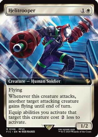 Image of Helitrooper (Extended Art) (FIC-106) - Commander: FINAL FANTASY