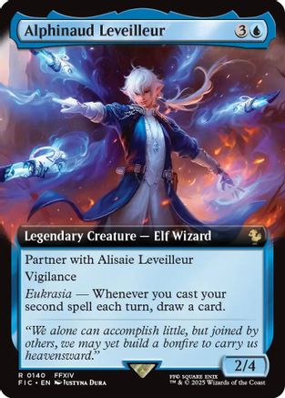 Image of Alphinaud Leveilleur (Extended Art) (FIC-140) - Commander: FINAL FANTASY Foil
